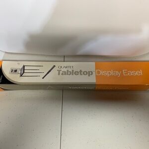 Tabletop Display Easel Tripod, Adjustable Arms, Black, 13.25” Tall, NEVER USED!!